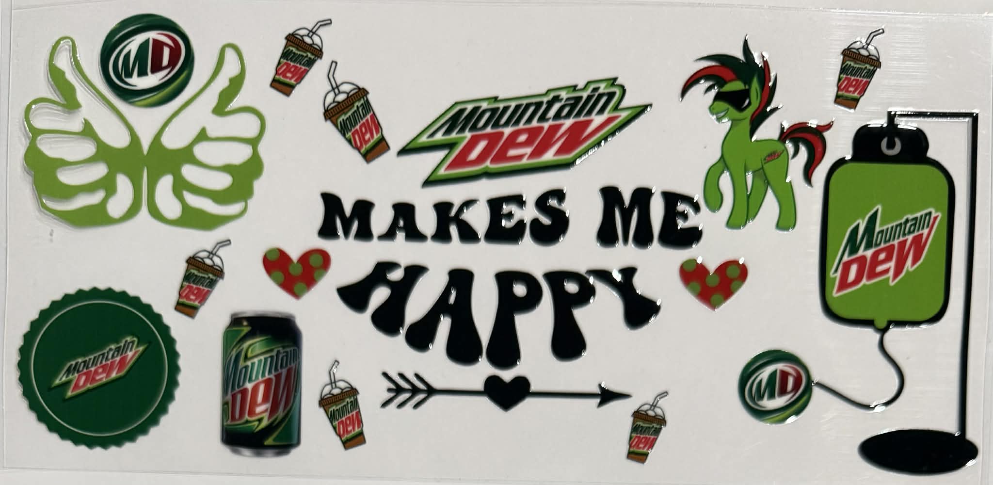 16oz UV DTF Wrap Drink 037