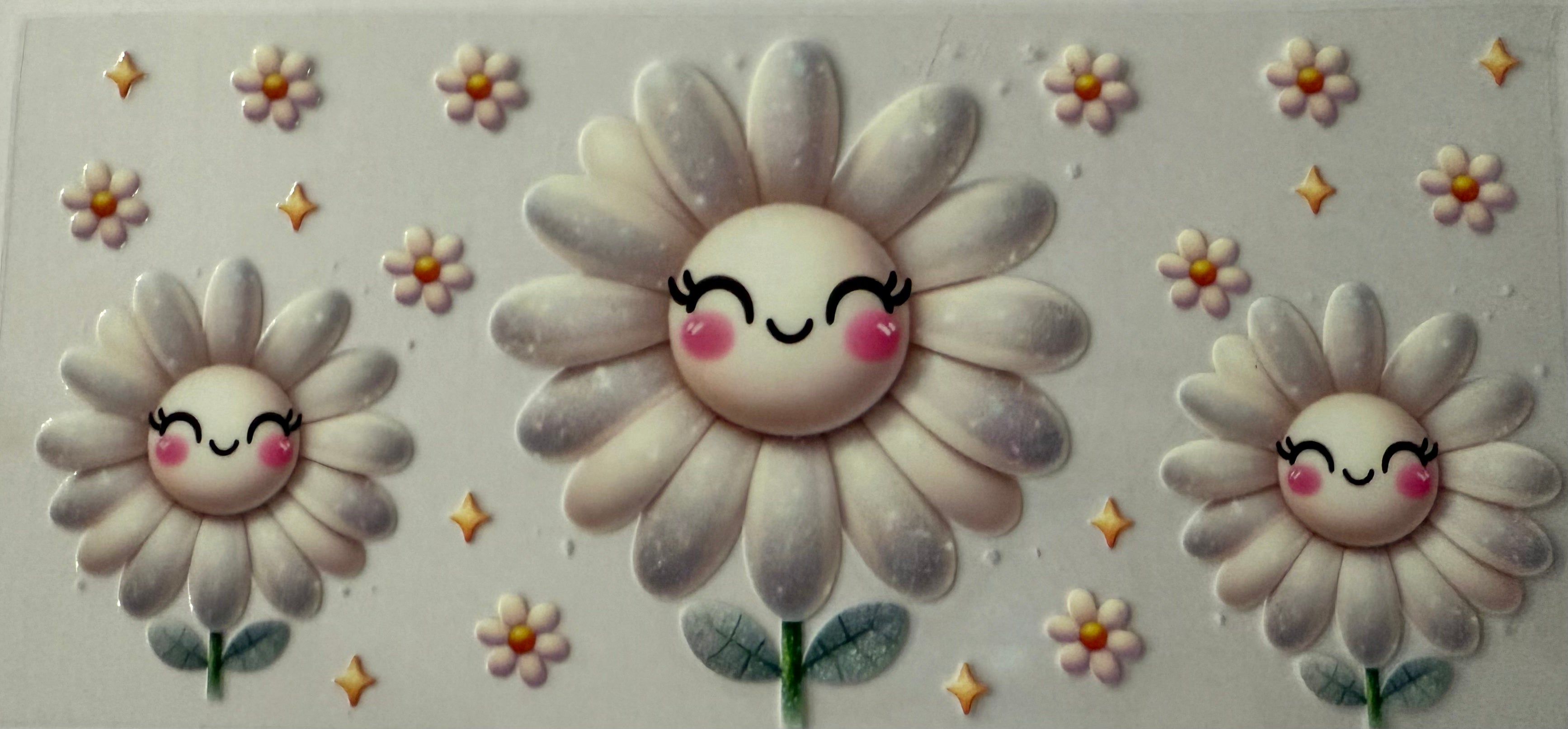 16oz UV DTF Wraps Flowers 01