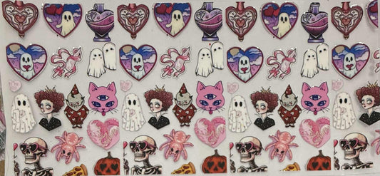 16oz UV DTF wrap Hearts 3