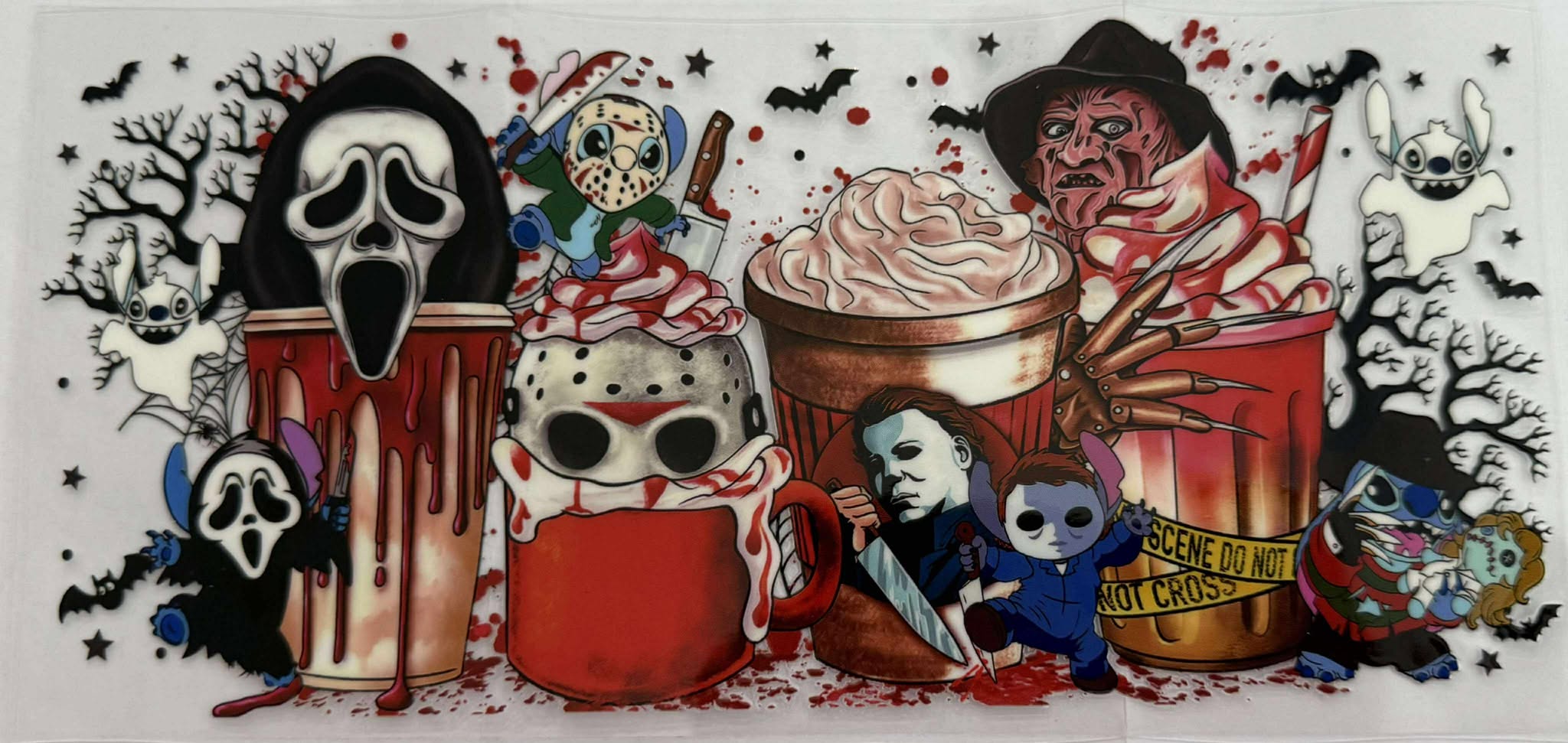 16oz UV DTF Wrap Horror 012