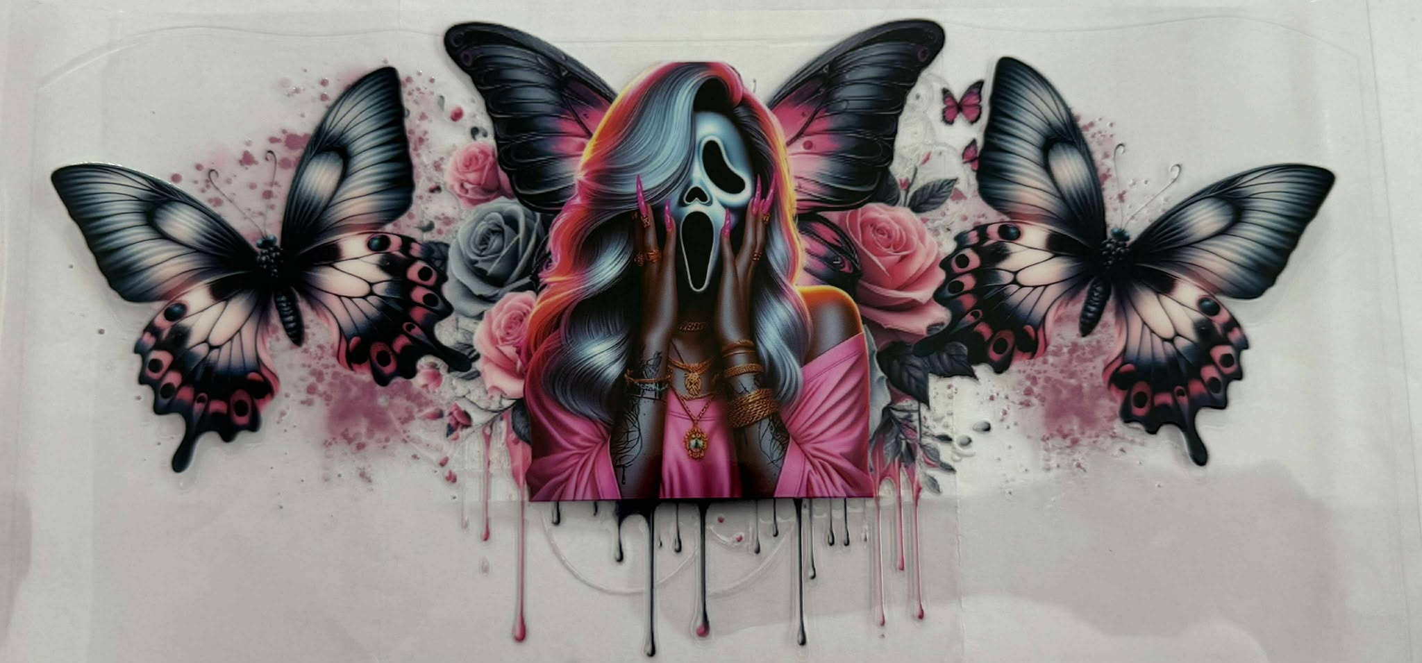 16oz UV DTF Wrap Horror 013