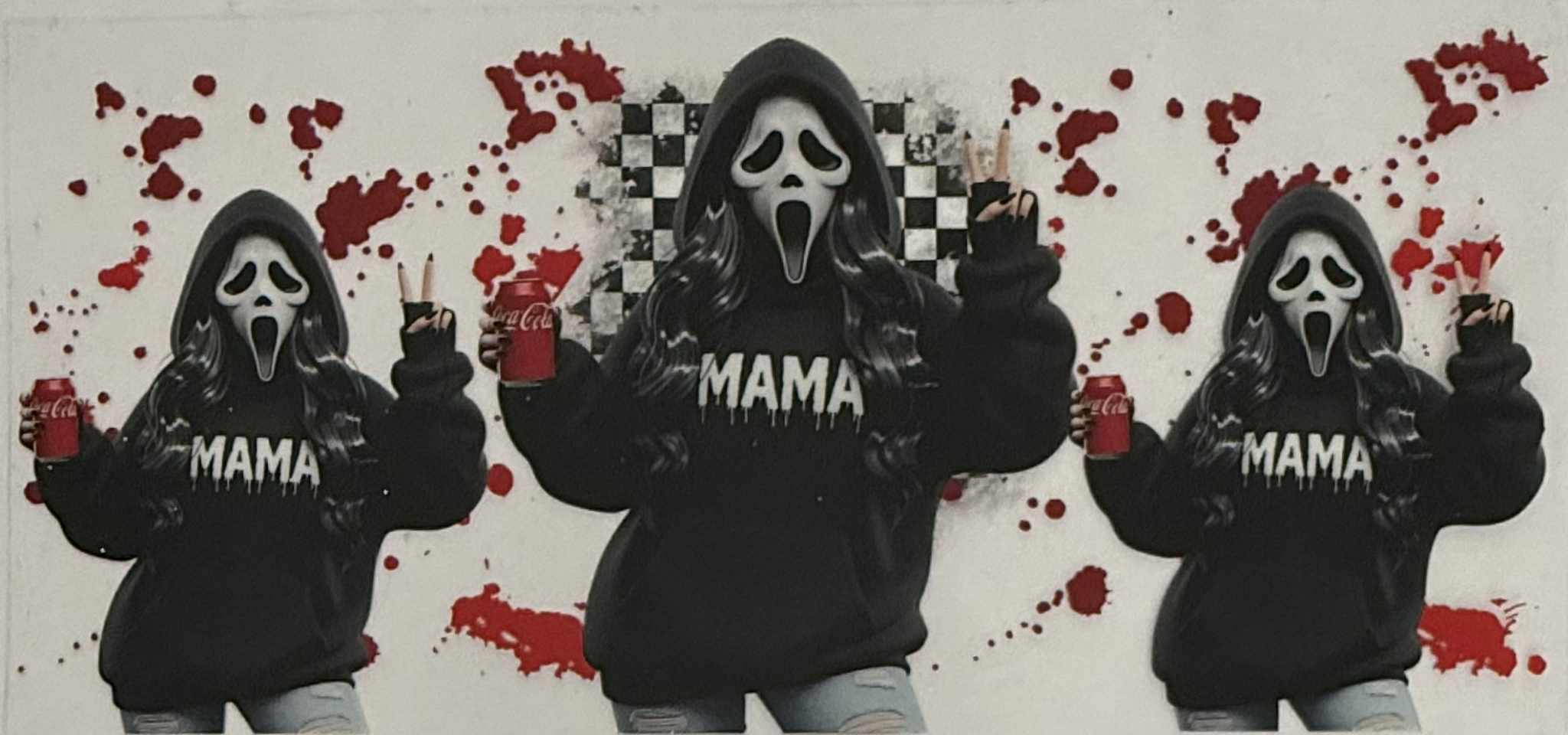 16oz UV DTF Wrap Horror 016