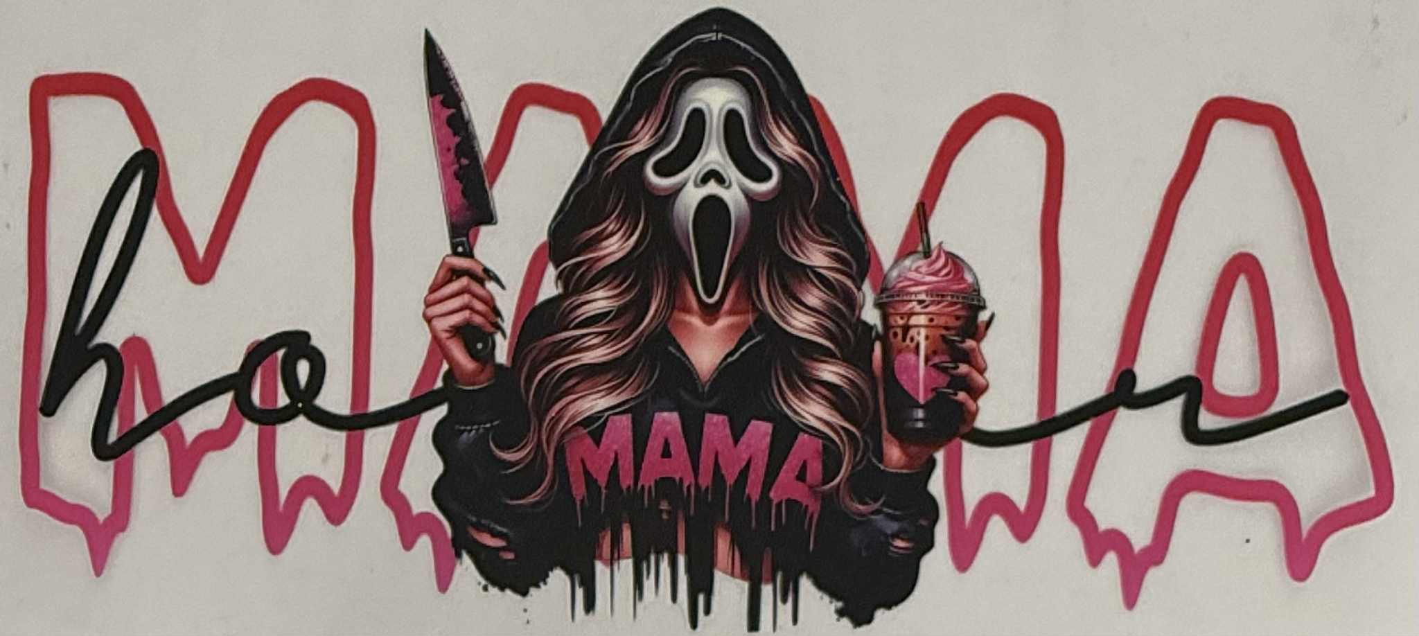 16oz UV DTF Wrap Horror 018