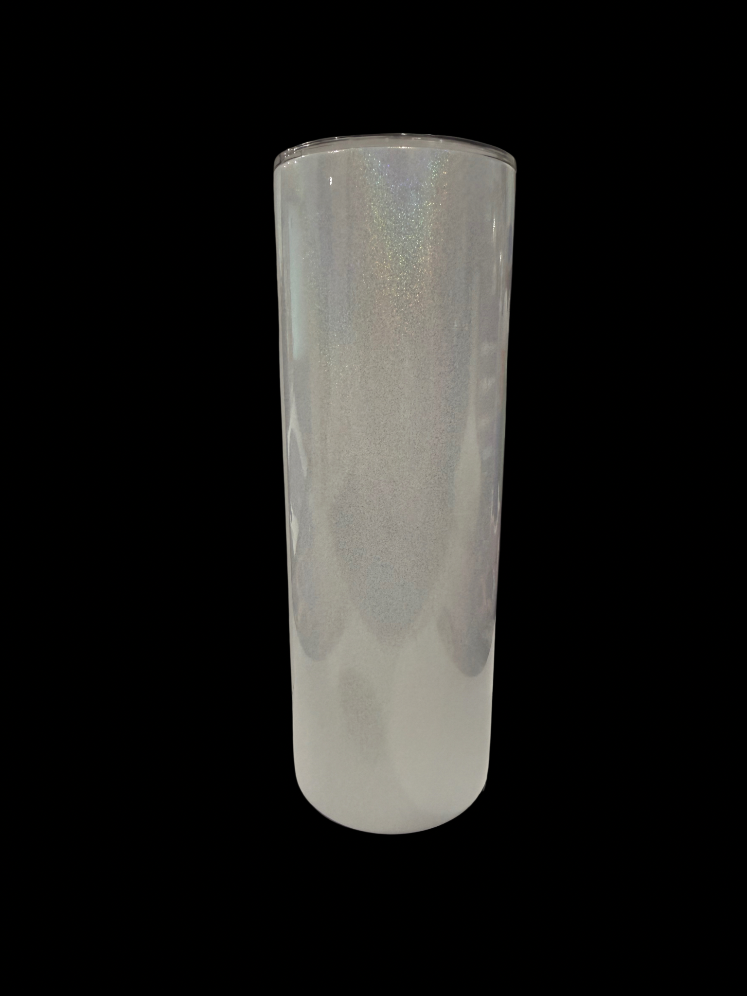 20oz Stainless Steel Glitter tumbler.