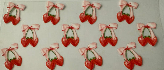 16oz UV DTF wrap Cherry bow