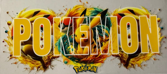 16oz UV DTF wrap pokemon 4