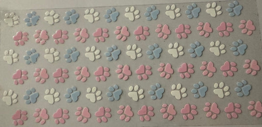 16oz UV DTF wrap Pawprints