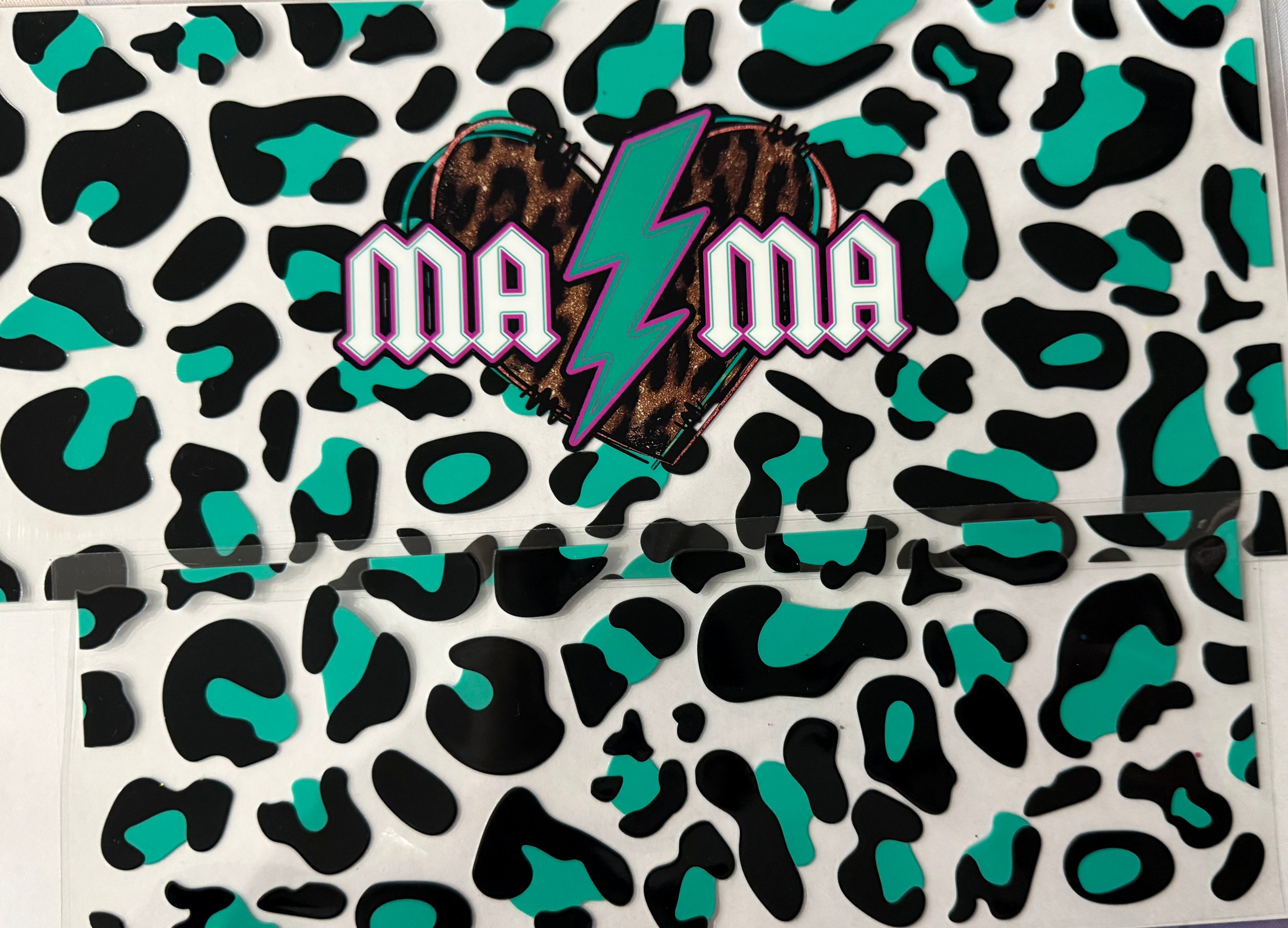 40oz UV DTF Wrap Mama Bolt