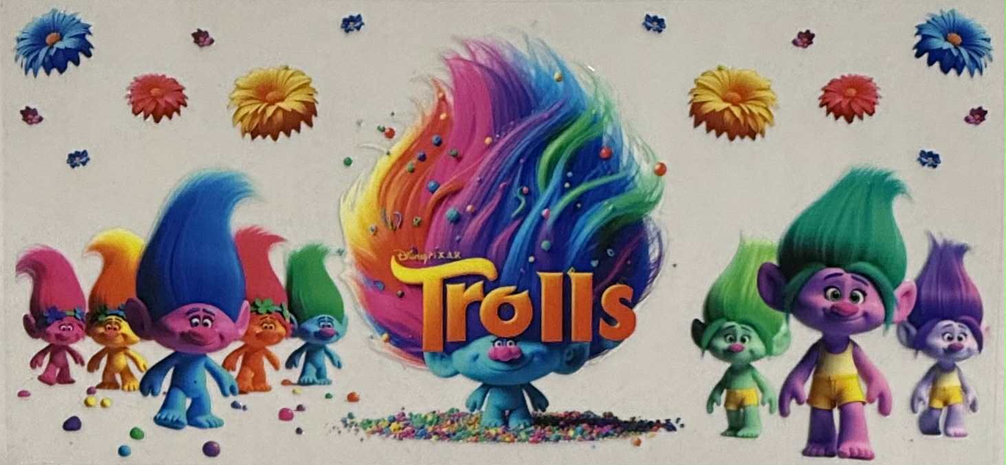 16oz UV DTF Wrap Kids Movie 025