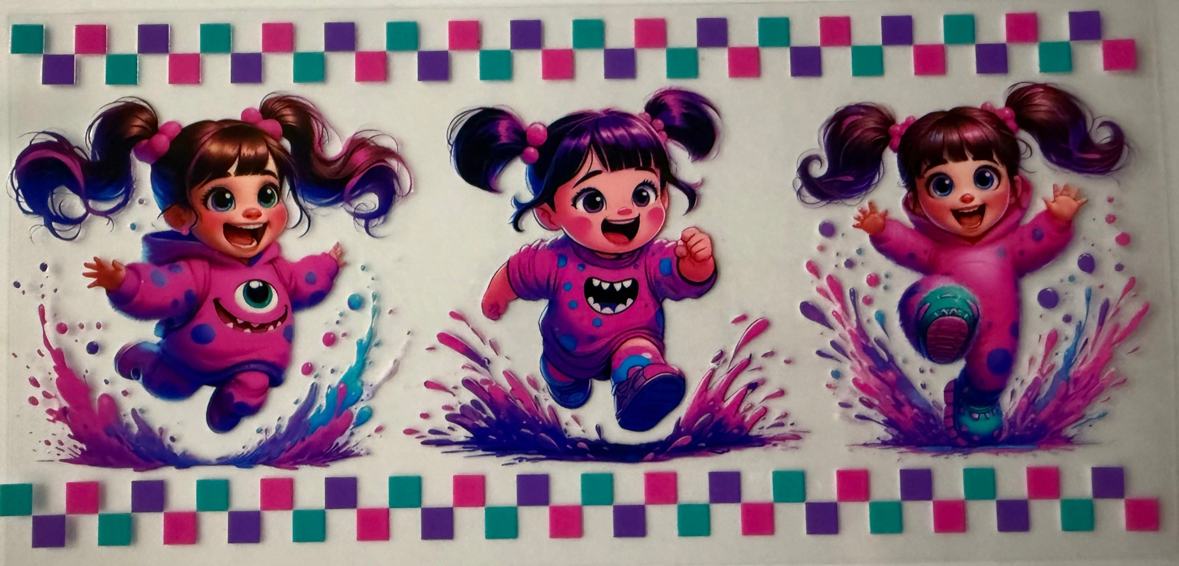 16oz UV DTF Wrap Kids Movie 037