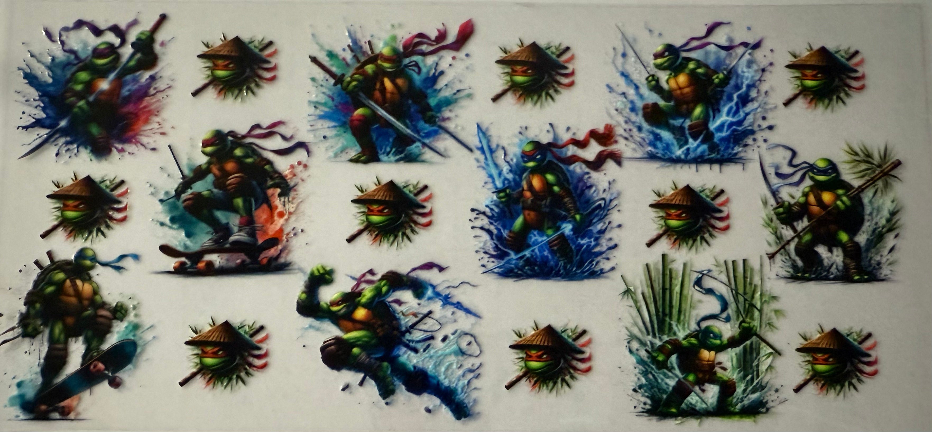 16oz UV DTF Wrap Kids Movie 038