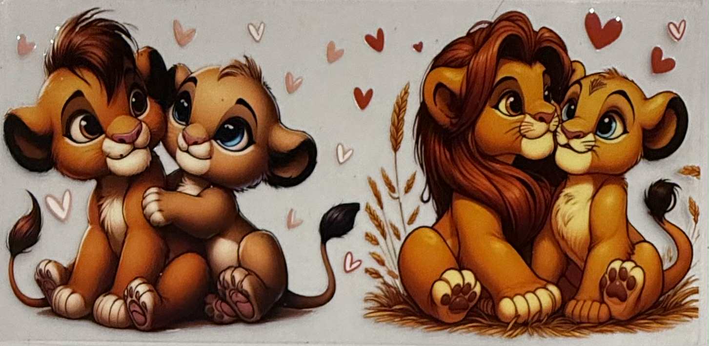 16oz UV DTF Wrap Kids Movie 045