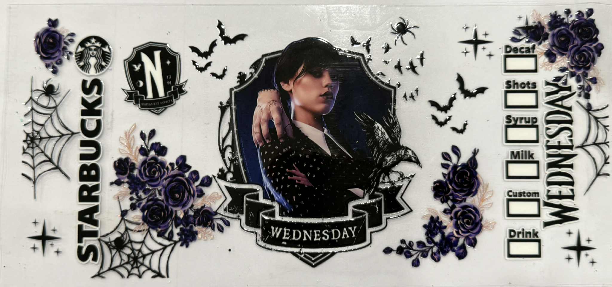 16oz UV DTF Wraps Kids Tv018