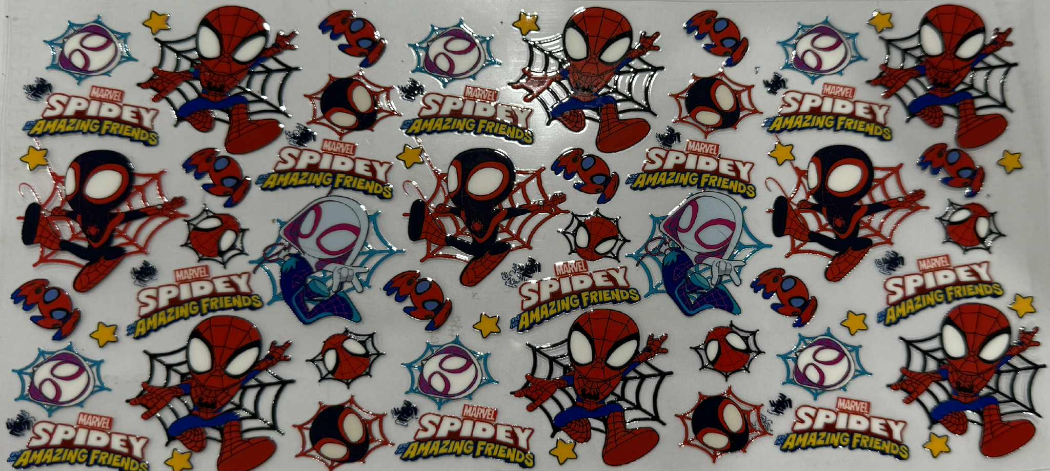 16oz UV DTF Wraps Kids Tv022