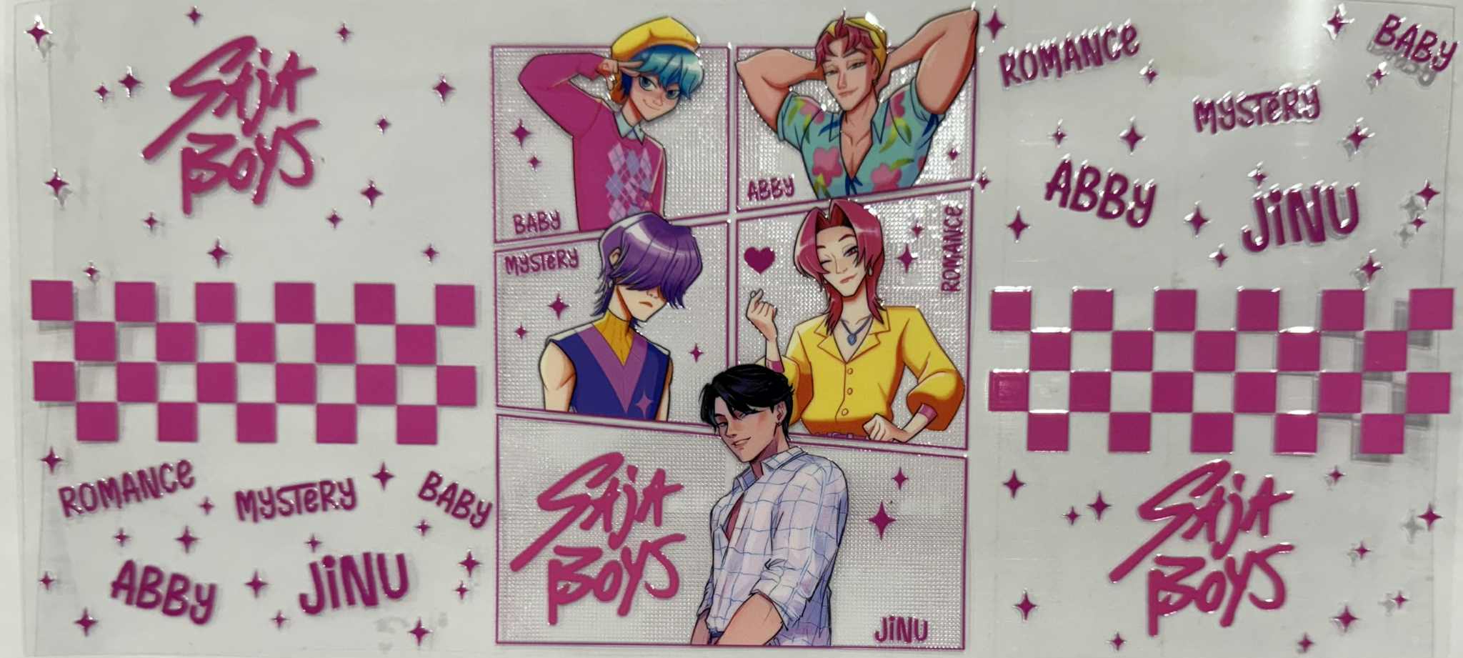 16oz UV DTF Wraps Kpop 021