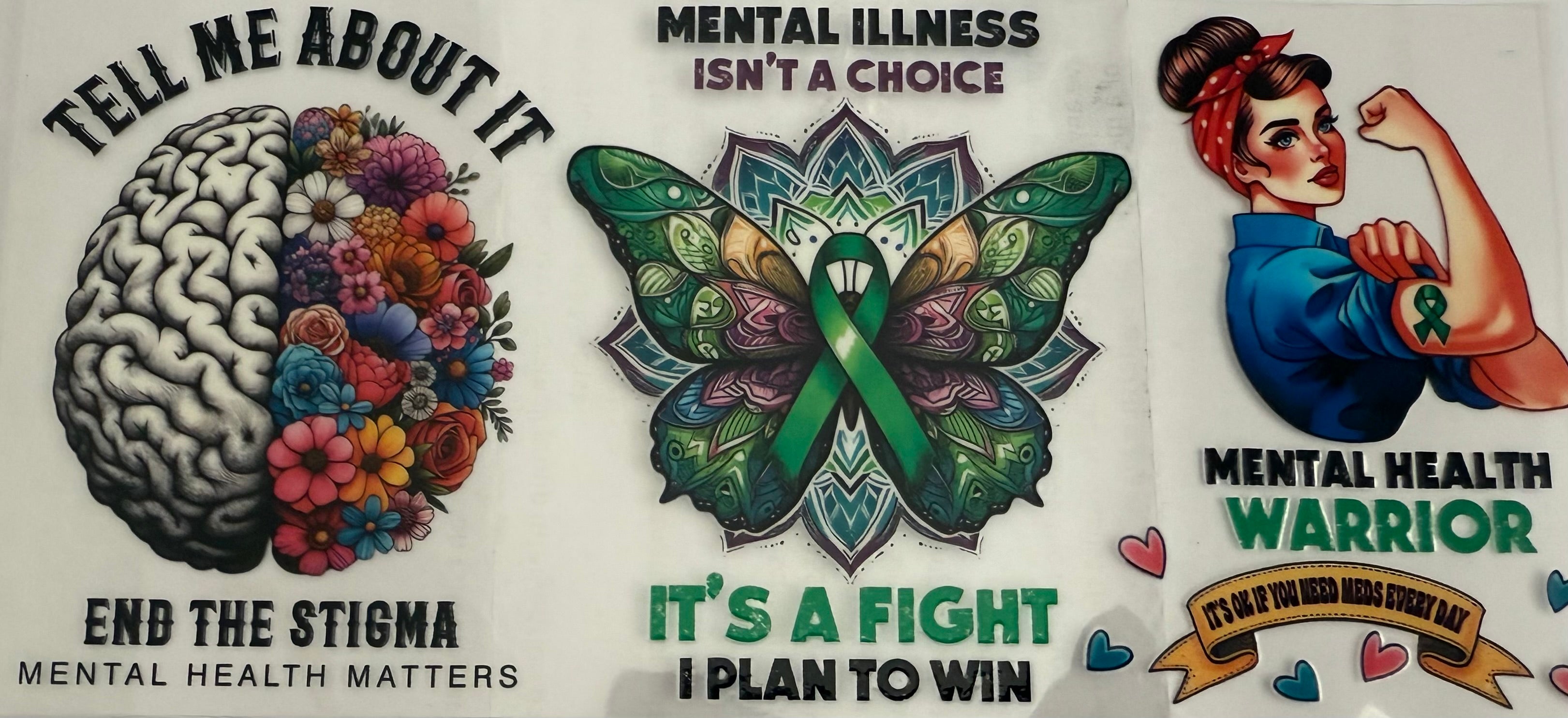 16oz UV DTF Wraps Mental Health 1