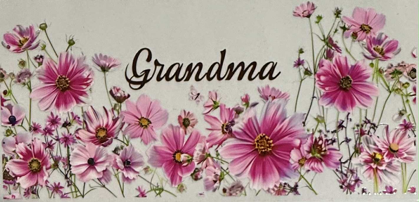 16oz UV DTF wrap grandMumma 13