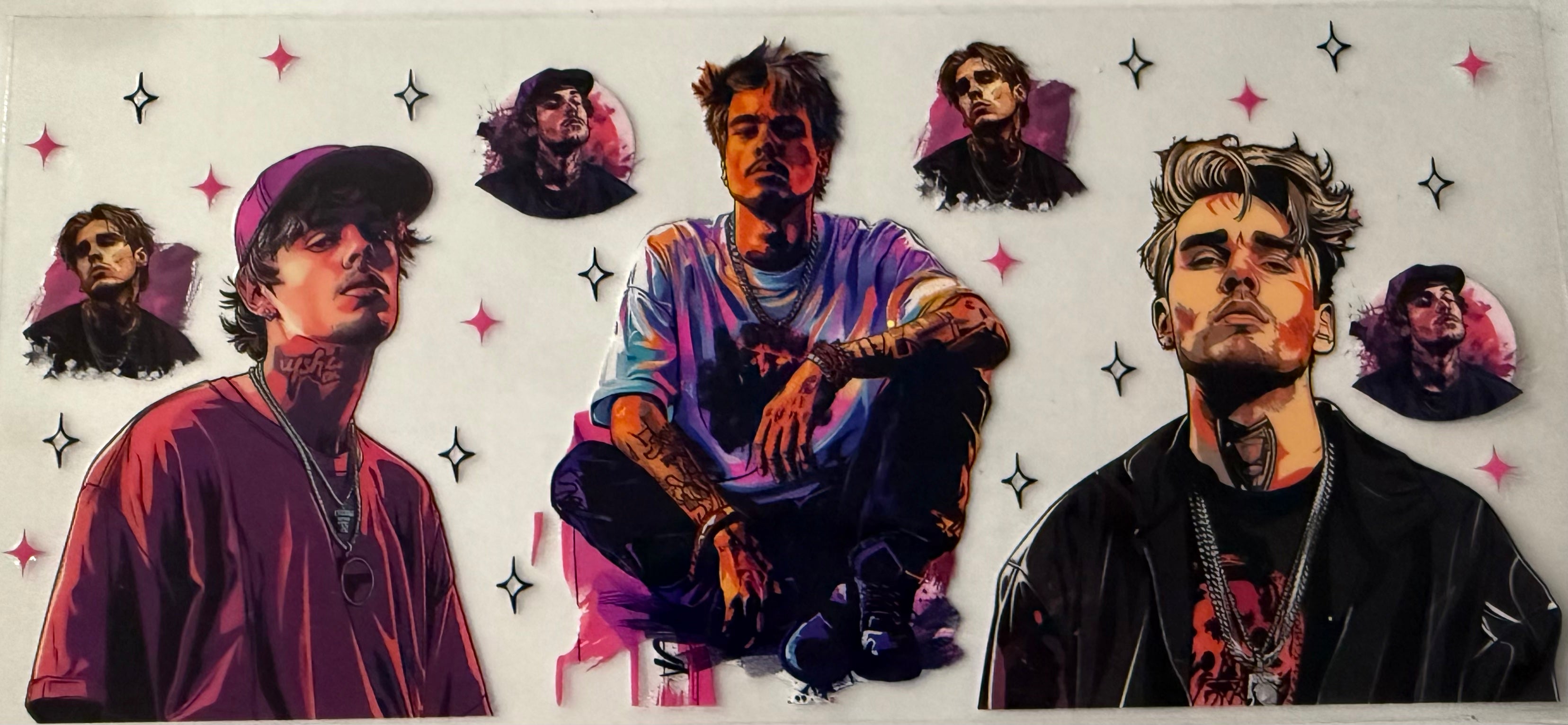 16oz UV DTF Wraps Music 06