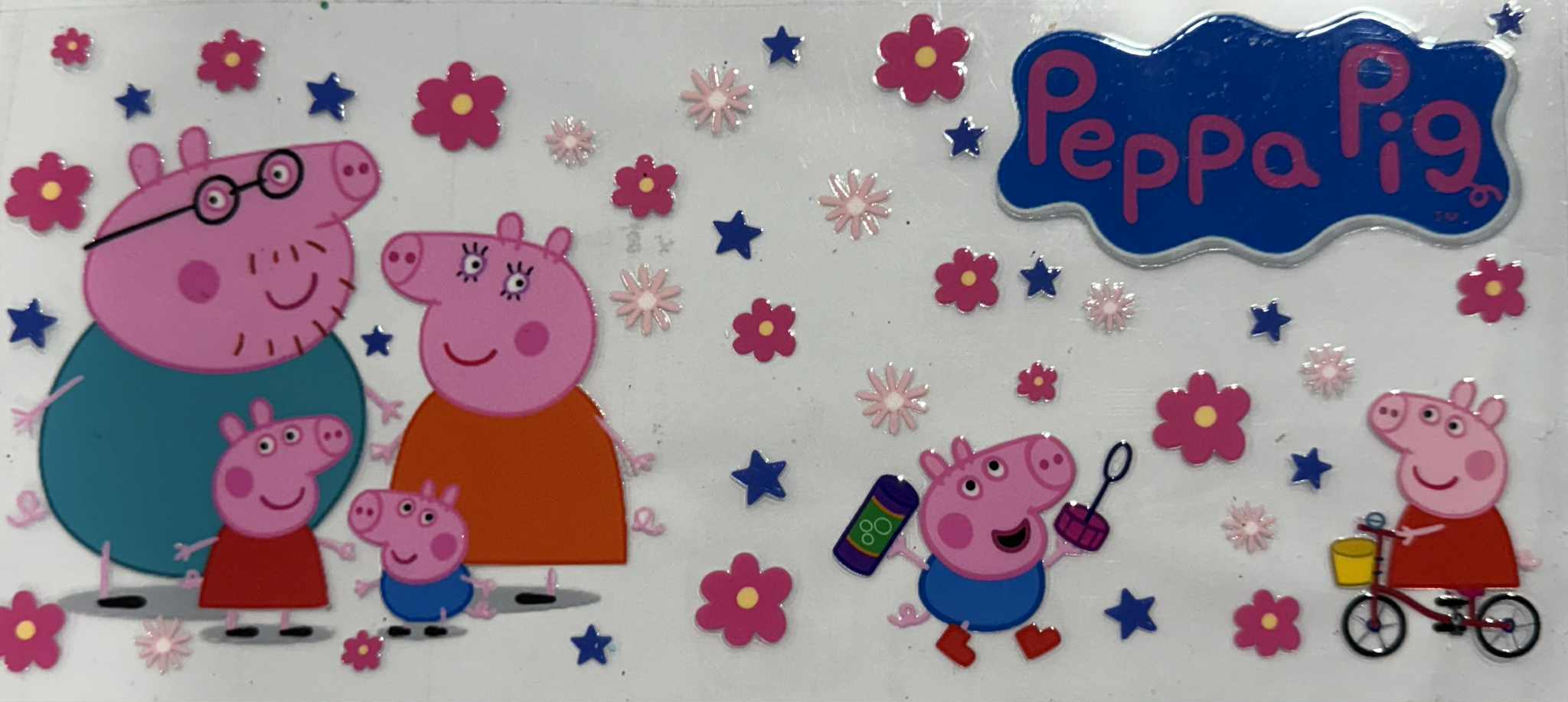 16oz UV DTF Wraps Peppa 3