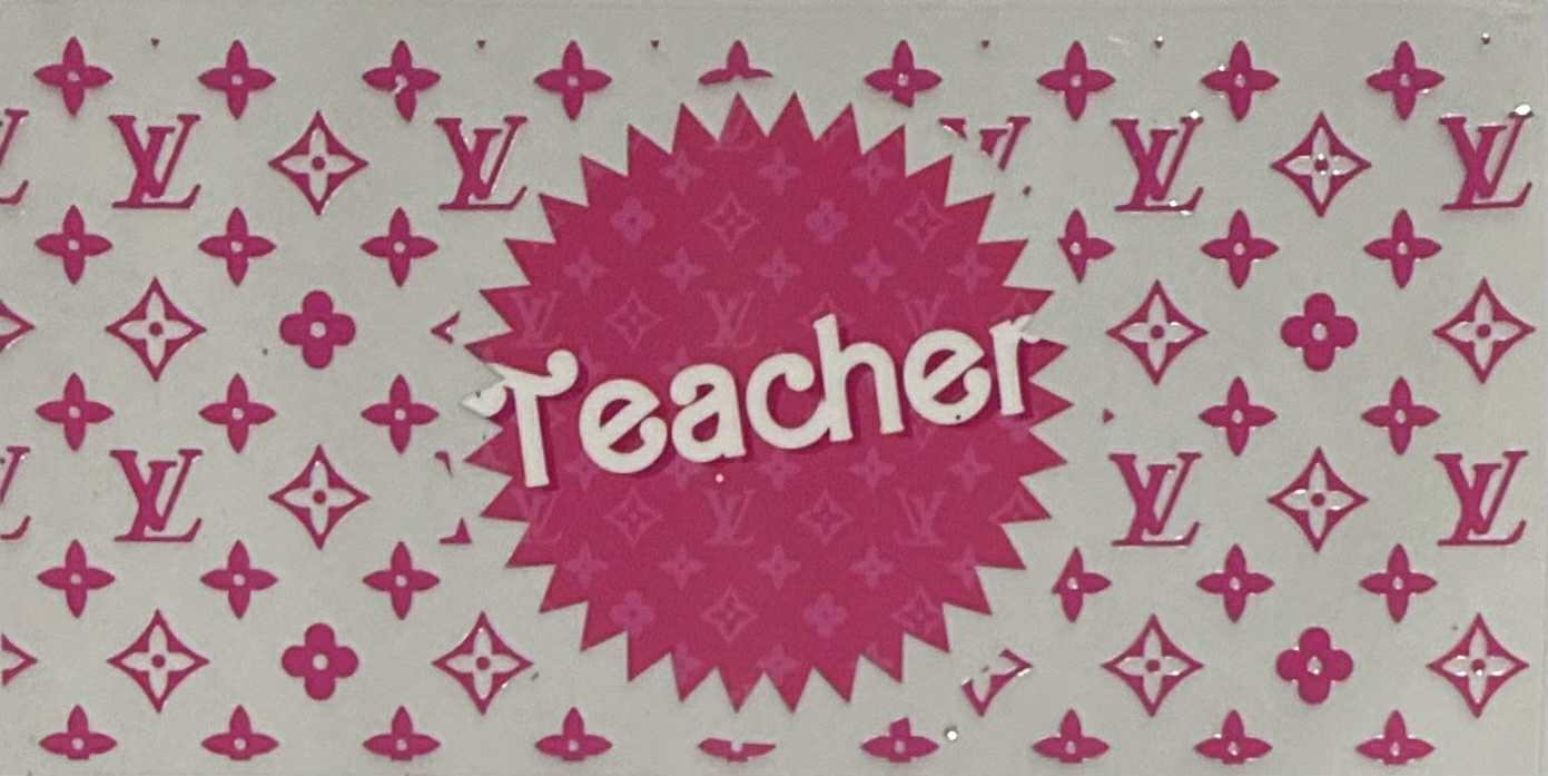 16oz UV DTF Wraps Teacher 2