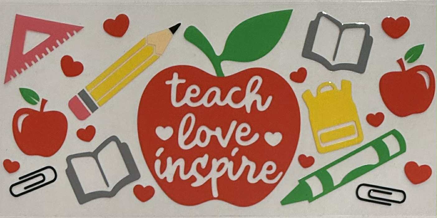 16oz UV DTF Wraps Teacher 8