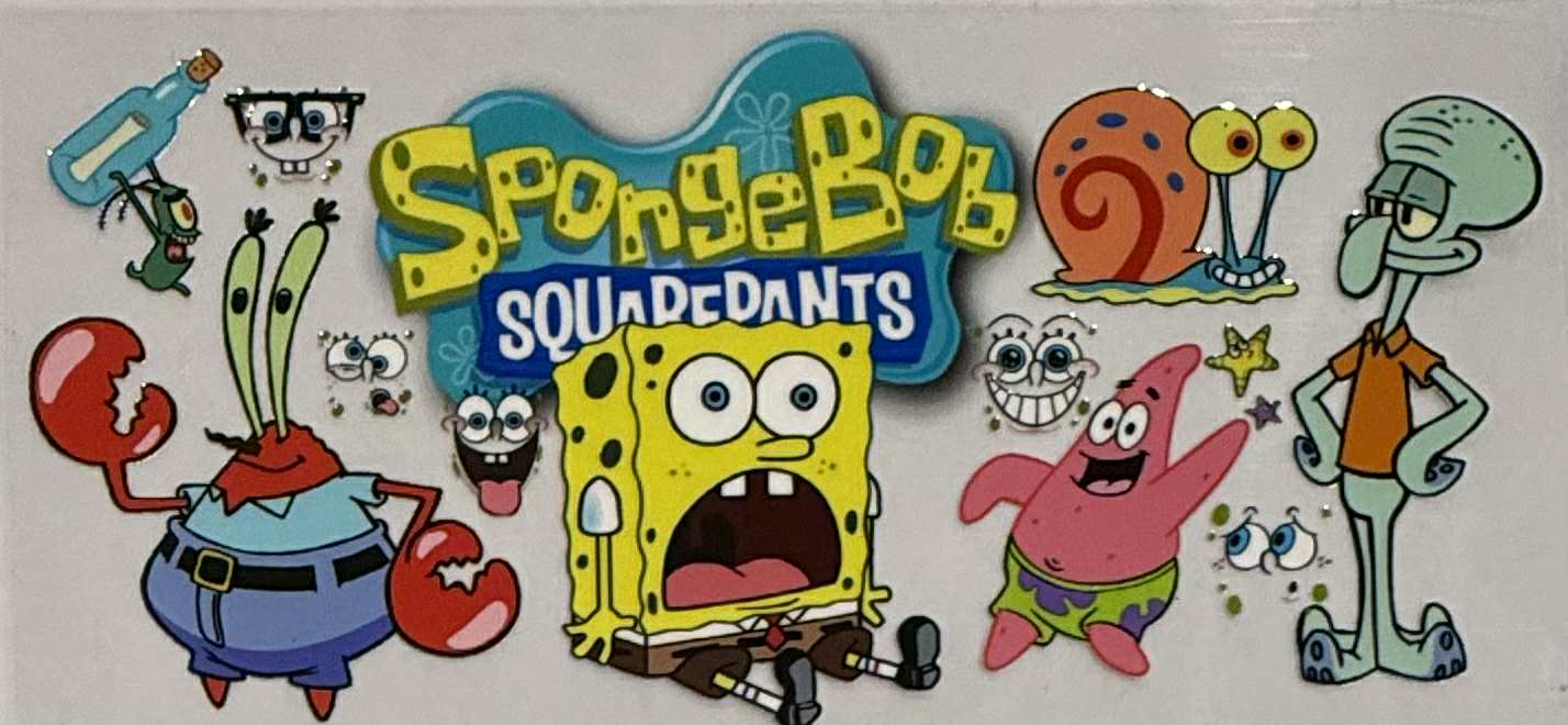 16oz UV DTF Wraps Kids Tv045