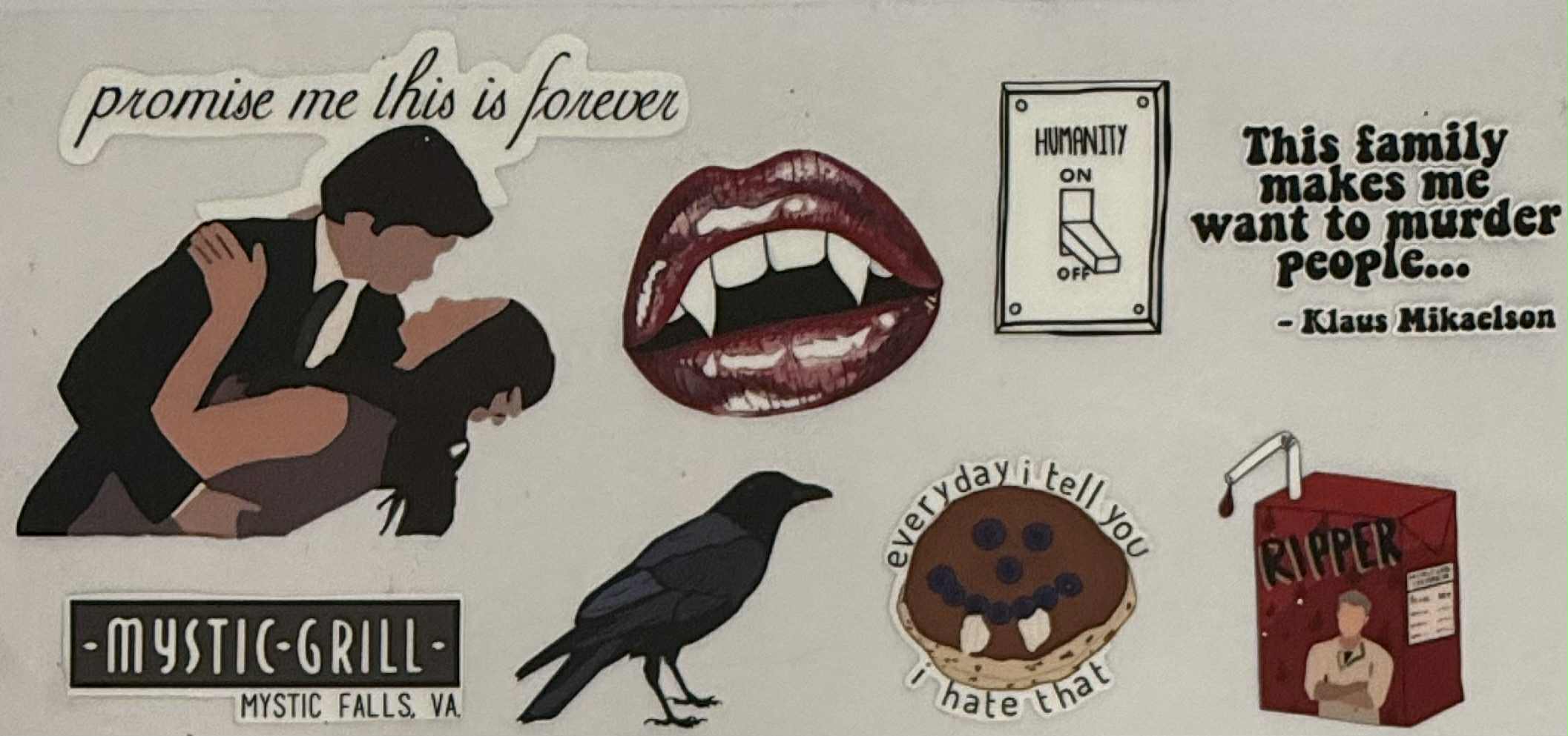 16oz UV DTF Wrap Tv Show 6