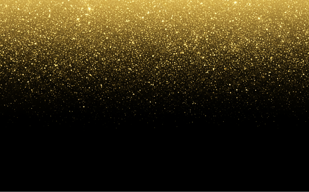 Black and Gold Glitter Background - Gradient
