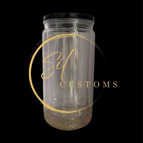16oz Snowglobe tumbler