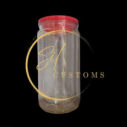 16oz Snowglobe tumbler