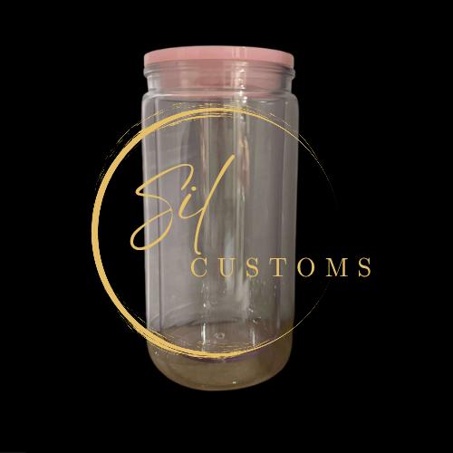 16oz Snowglobe tumbler