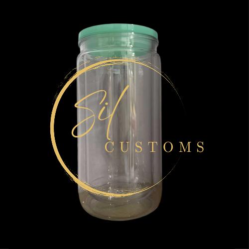 16oz Snowglobe tumbler